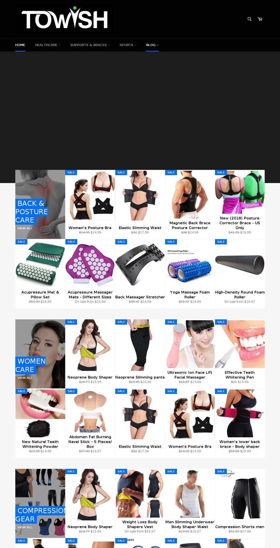 towish-shop.com — Shopify storefront screenshot