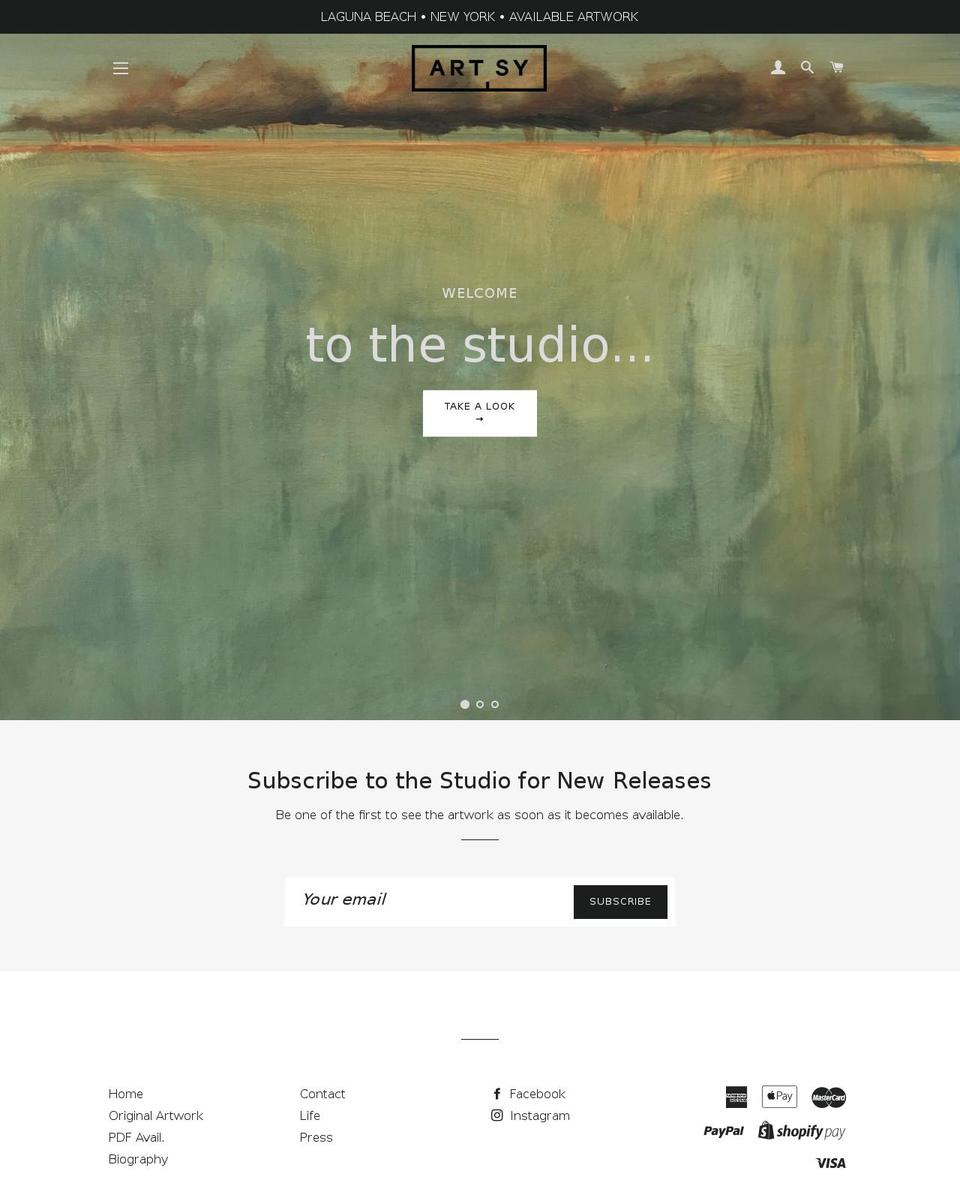 townleygallery.org shopify website screenshot
