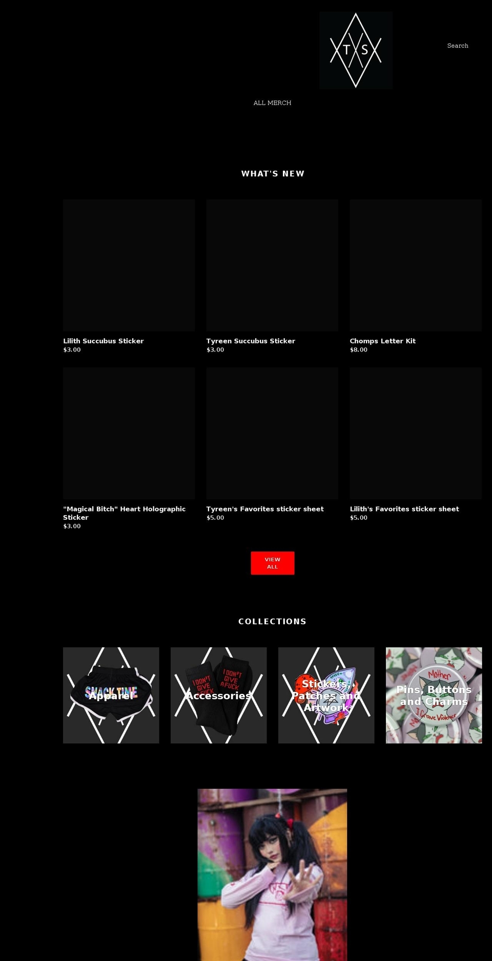 toxicxsugar.com shopify website screenshot