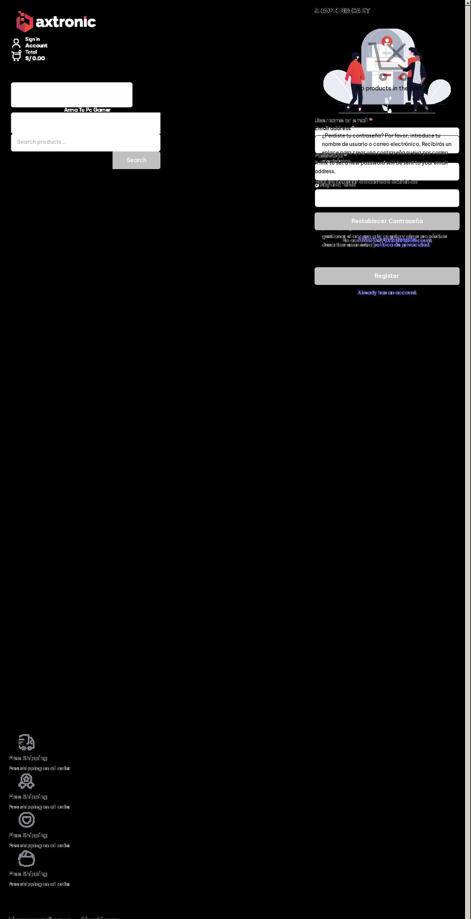 toxistore.com — Shopify storefront screenshot