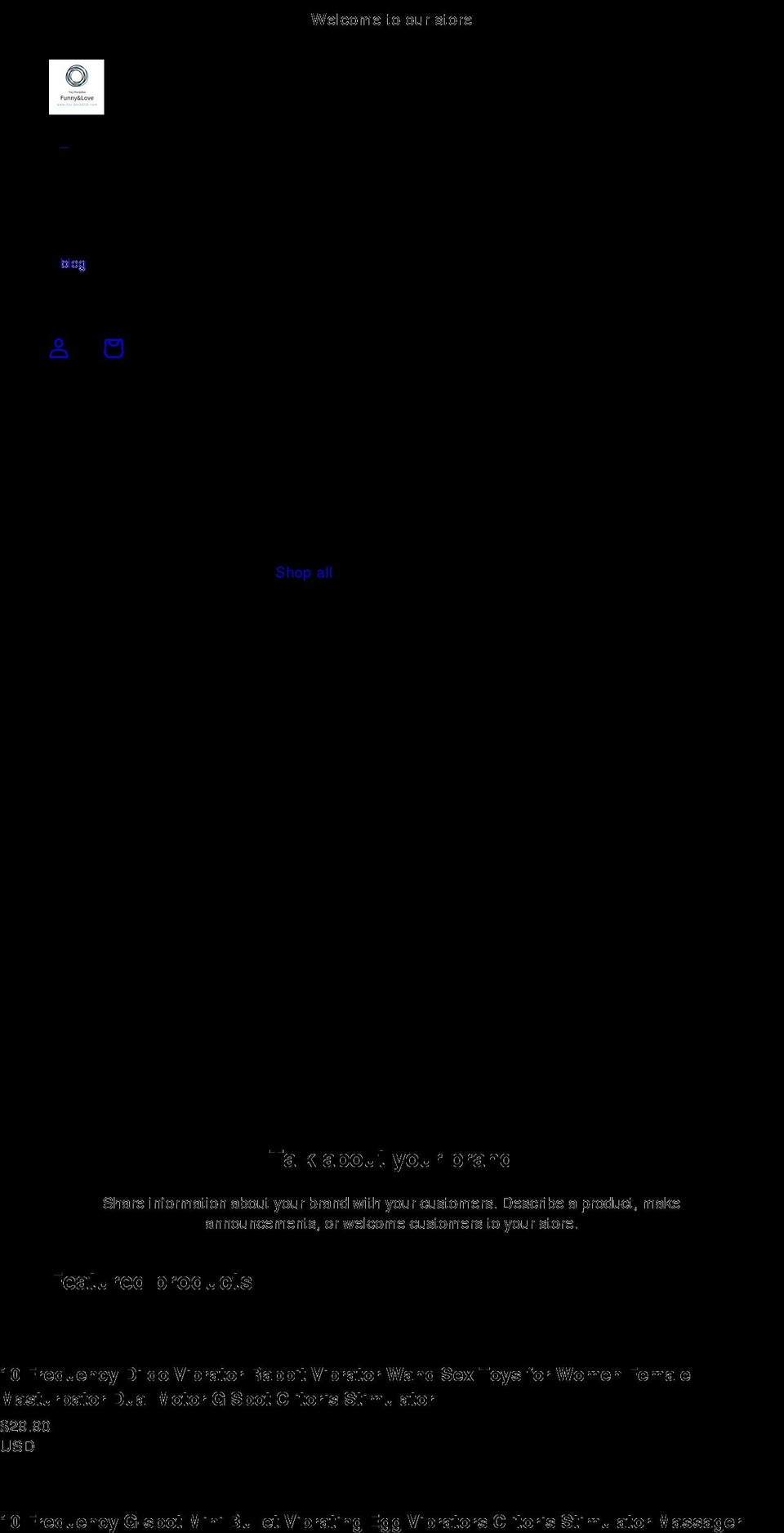 toy-paradise.com shopify website screenshot