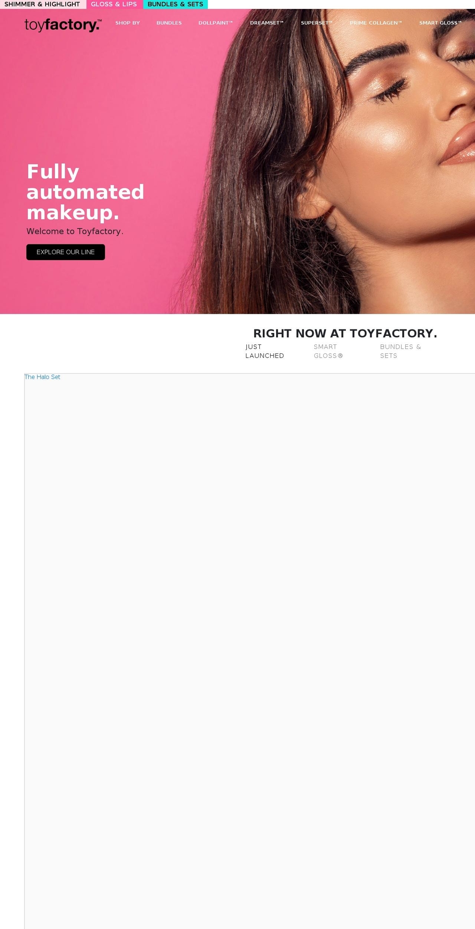 toy.co shopify website screenshot
