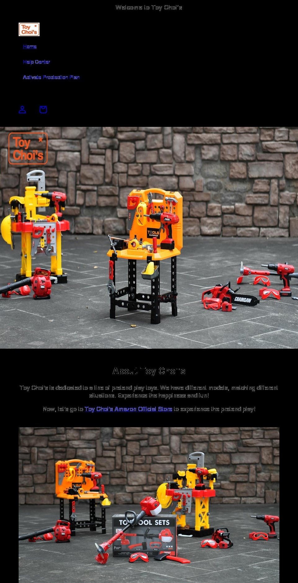 toychoi.com shopify website screenshot