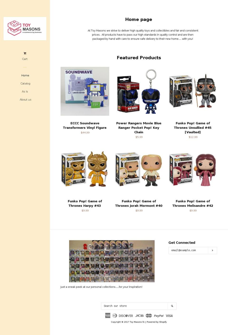 toymasonsllc.com shopify website screenshot