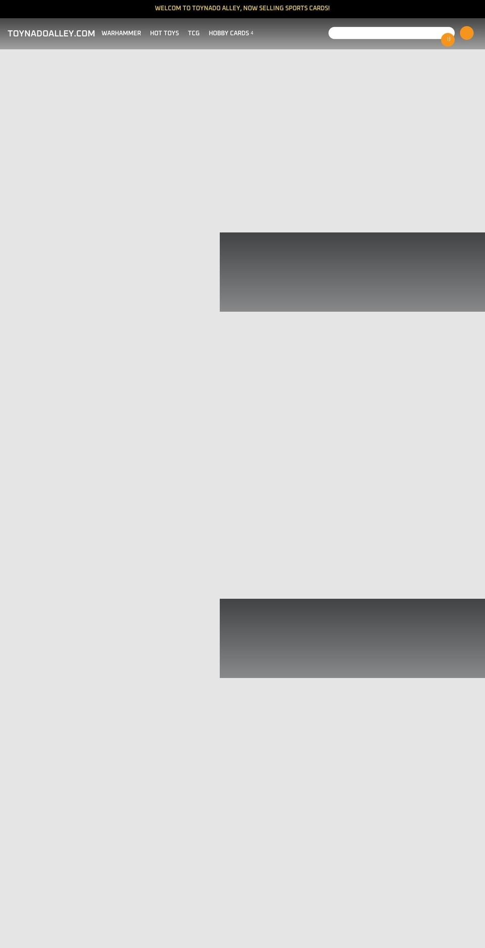 toynadoalley.com shopify website screenshot