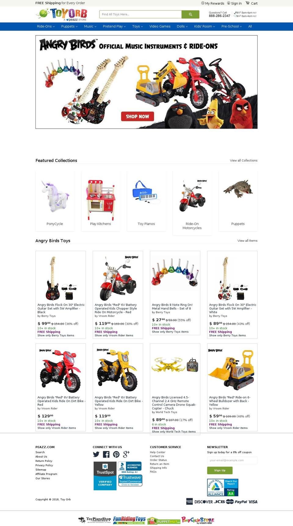 theme-export Shopify theme site example toyorb.com