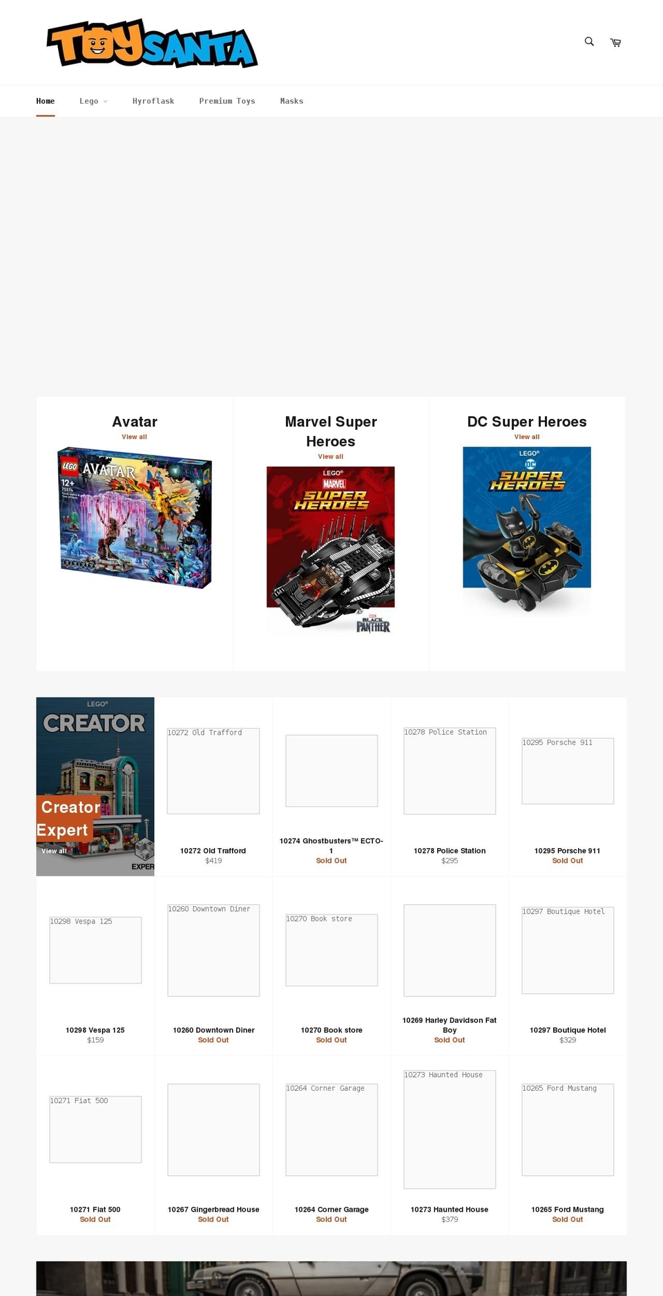 toysanta-enterprise.com shopify website screenshot