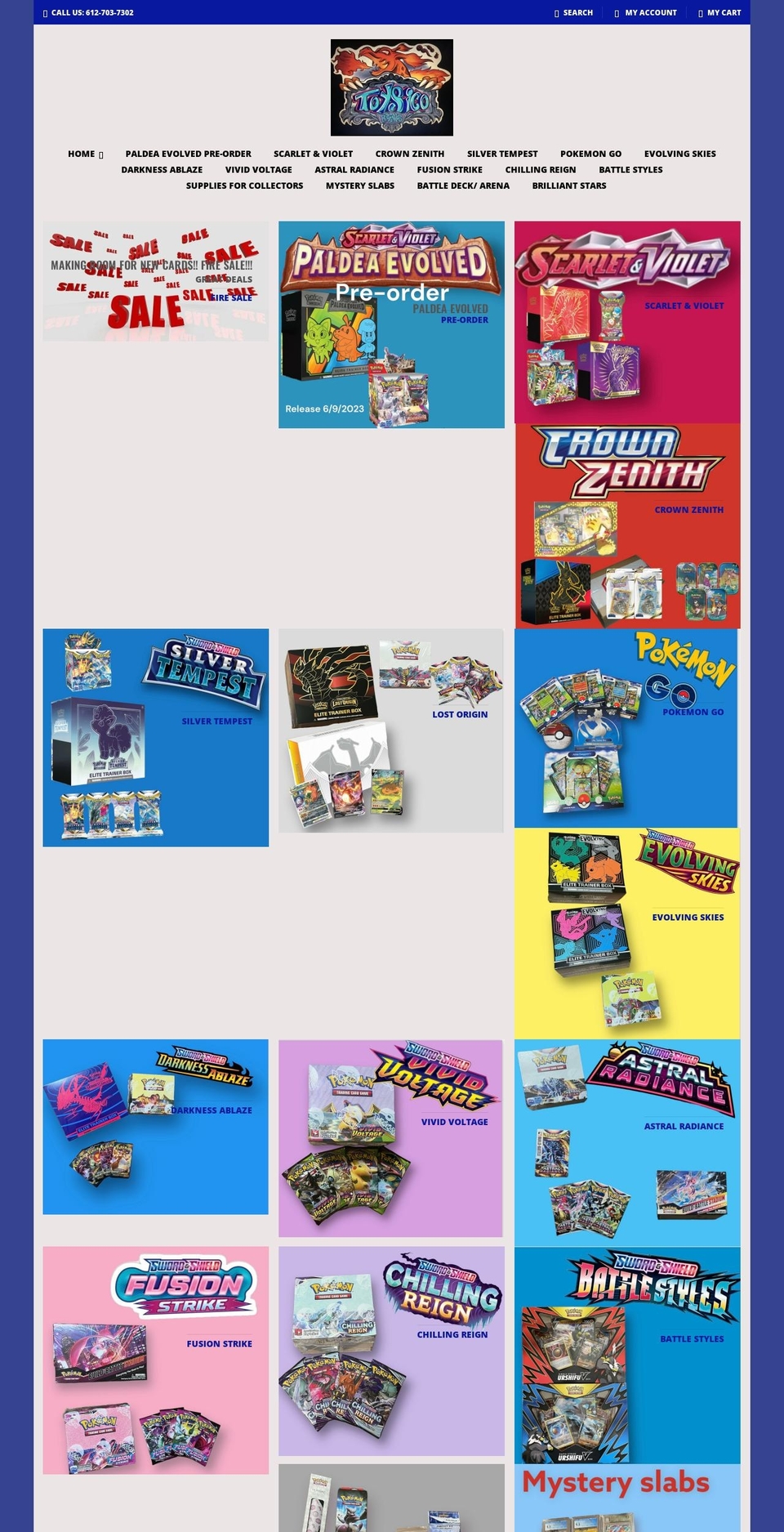 toysico.com shopify website screenshot