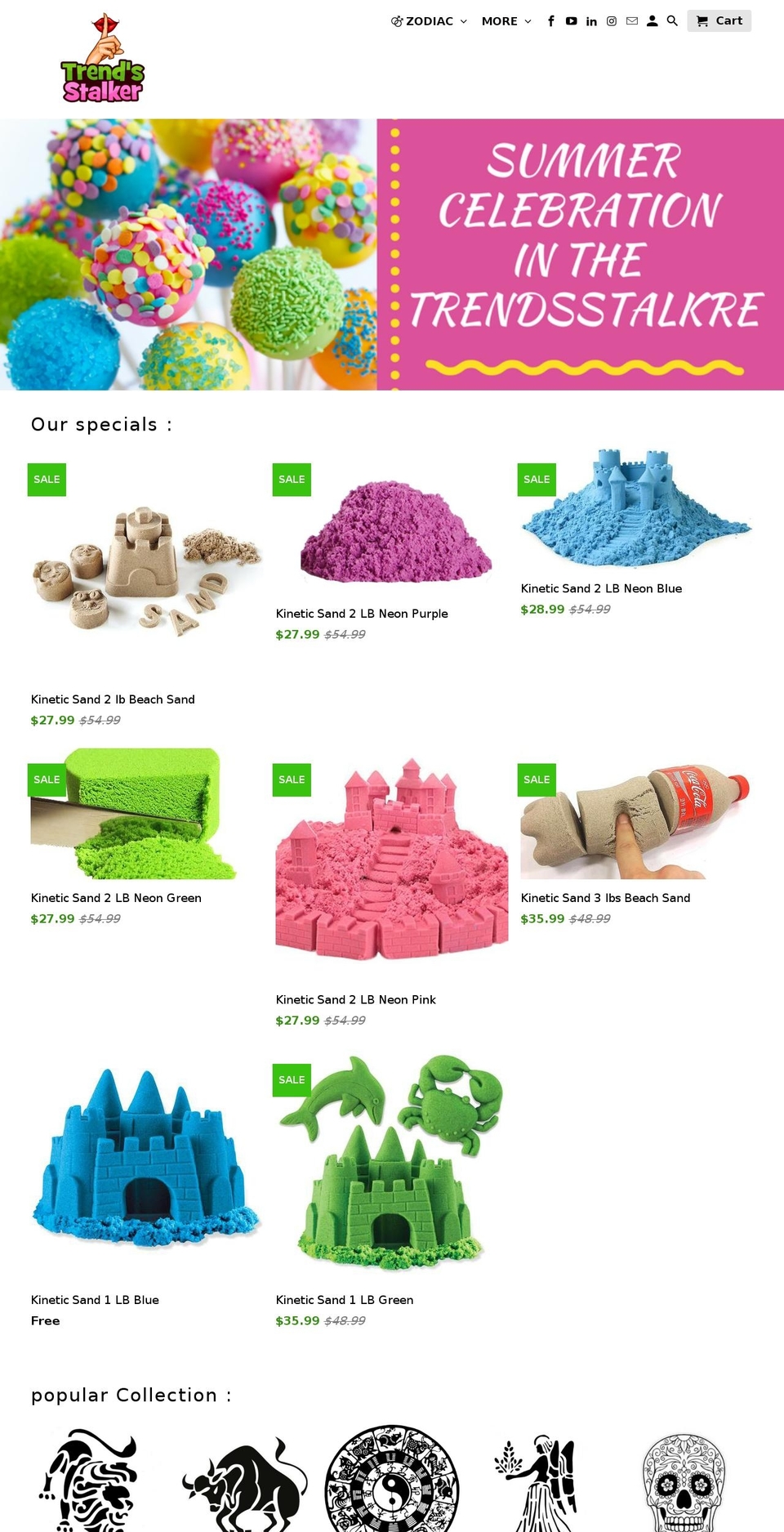toysitsus.com — Shopify storefront screenshot