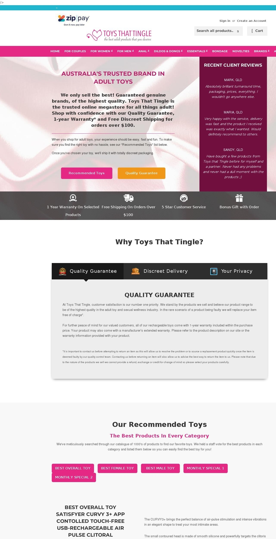 toysthattingle.com.au shopify website screenshot