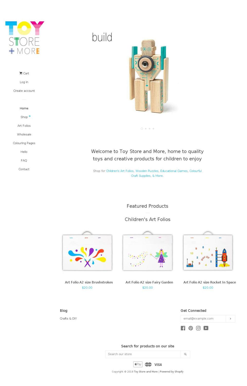 toystoreandmore.com.au shopify website screenshot