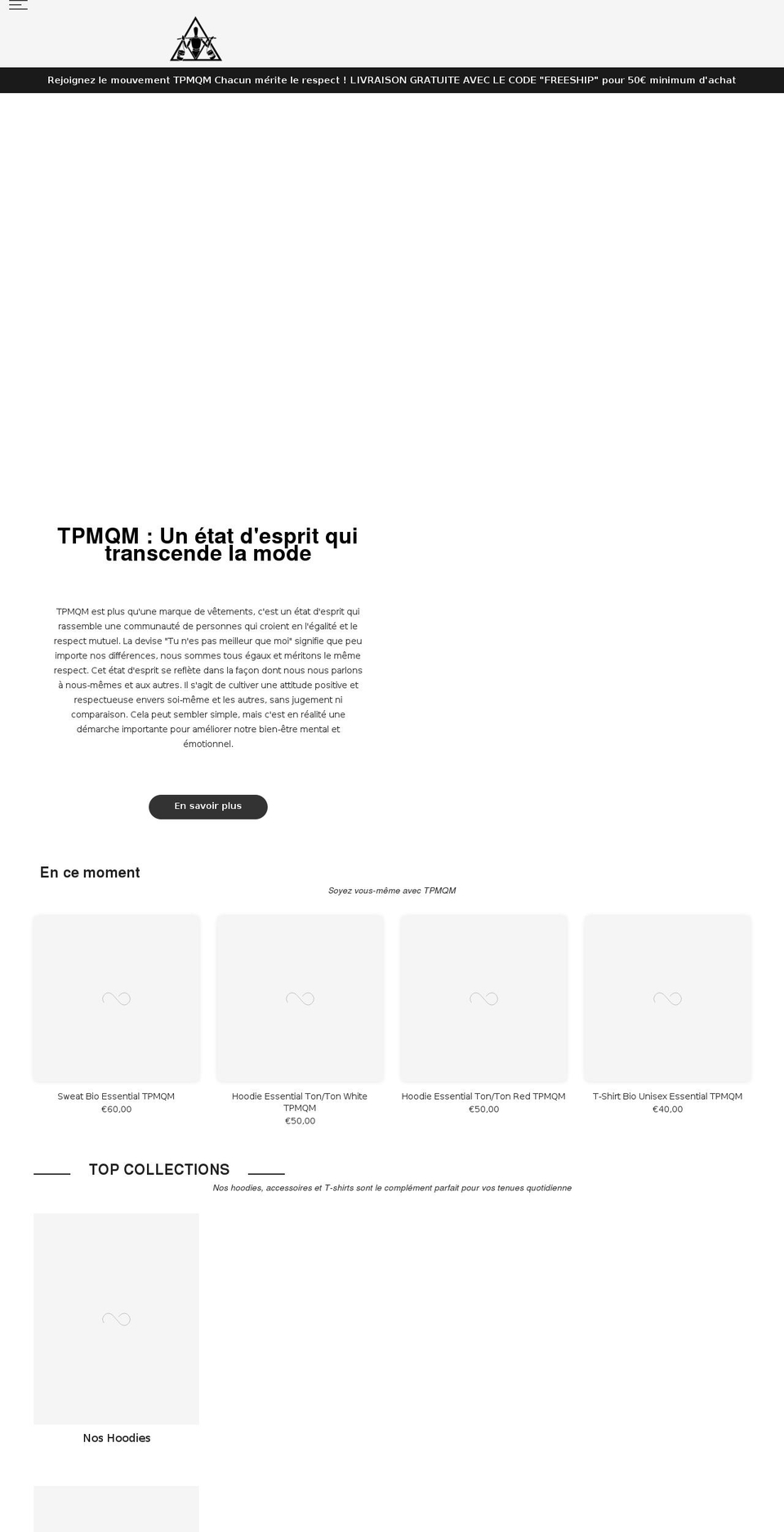 tpmqm.com shopify website screenshot