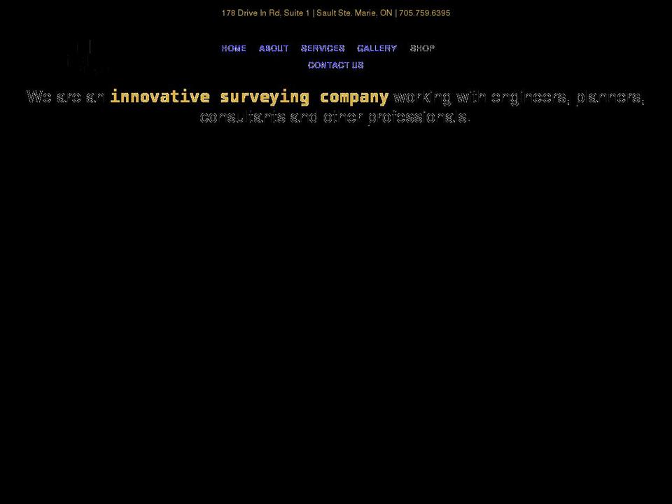 tpsurveying.com shopify website screenshot