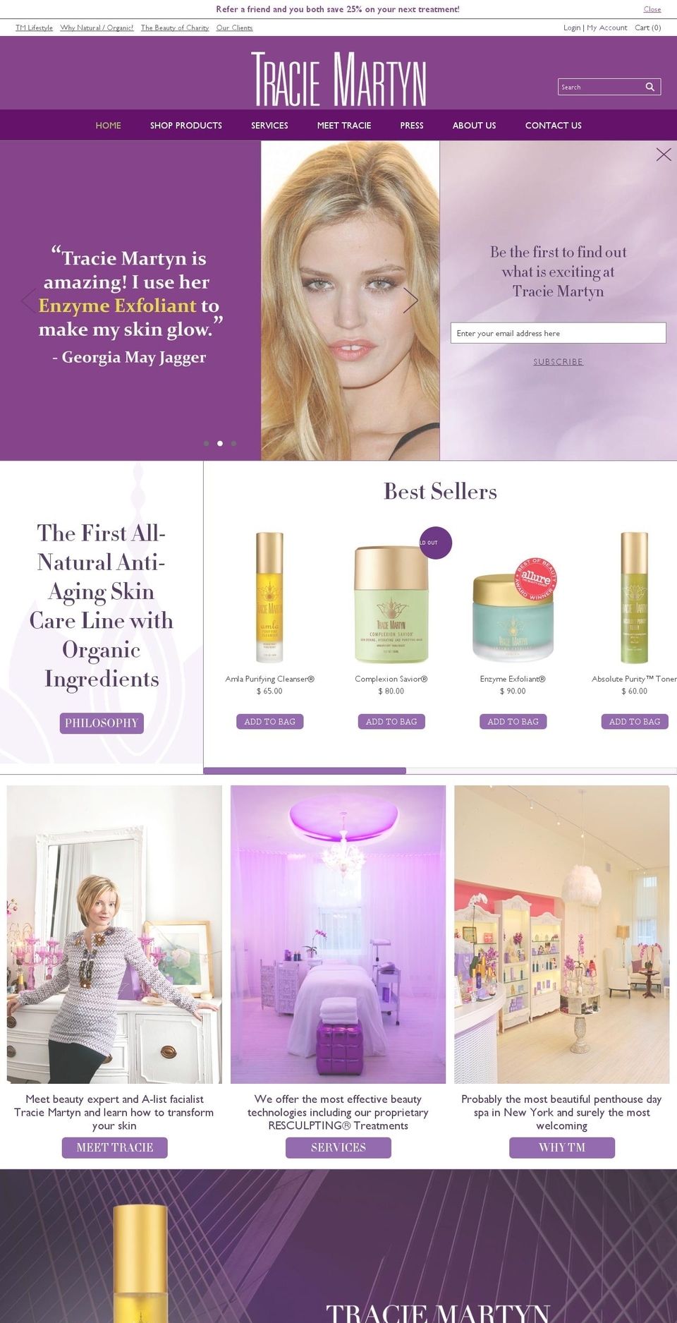 traciemartynboutique.com shopify website screenshot