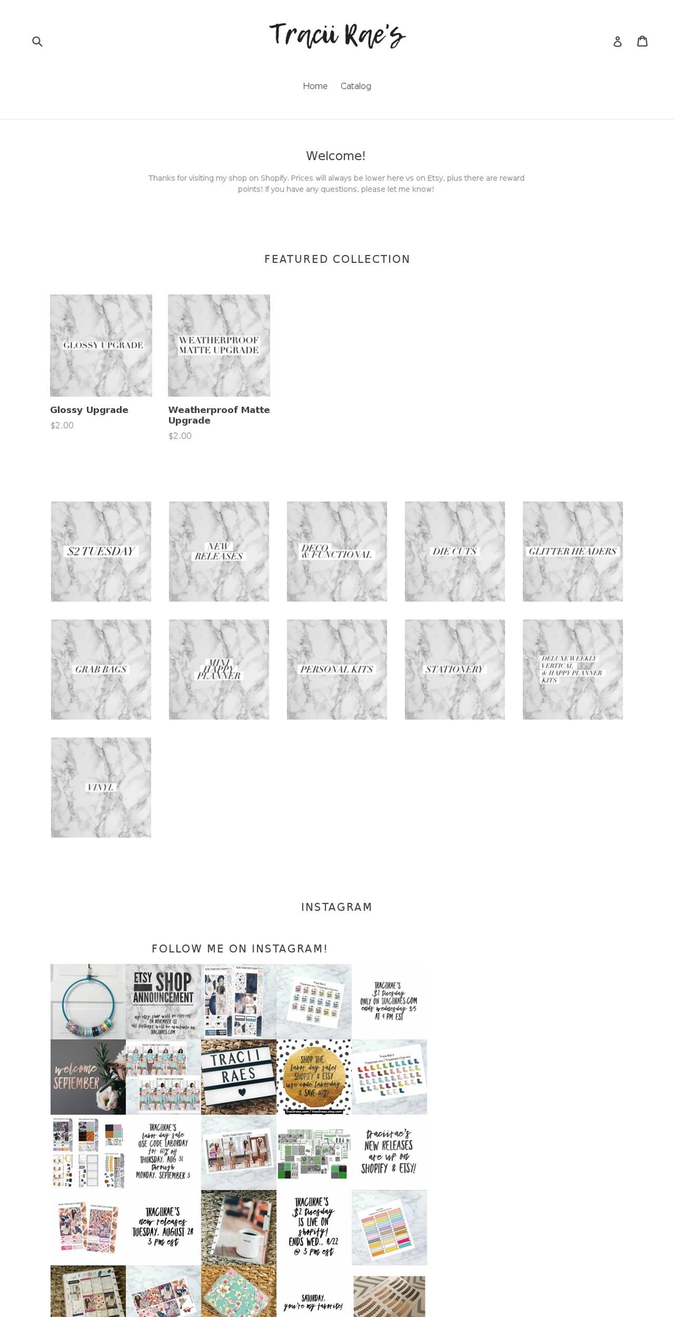 traciiraes.com shopify website screenshot