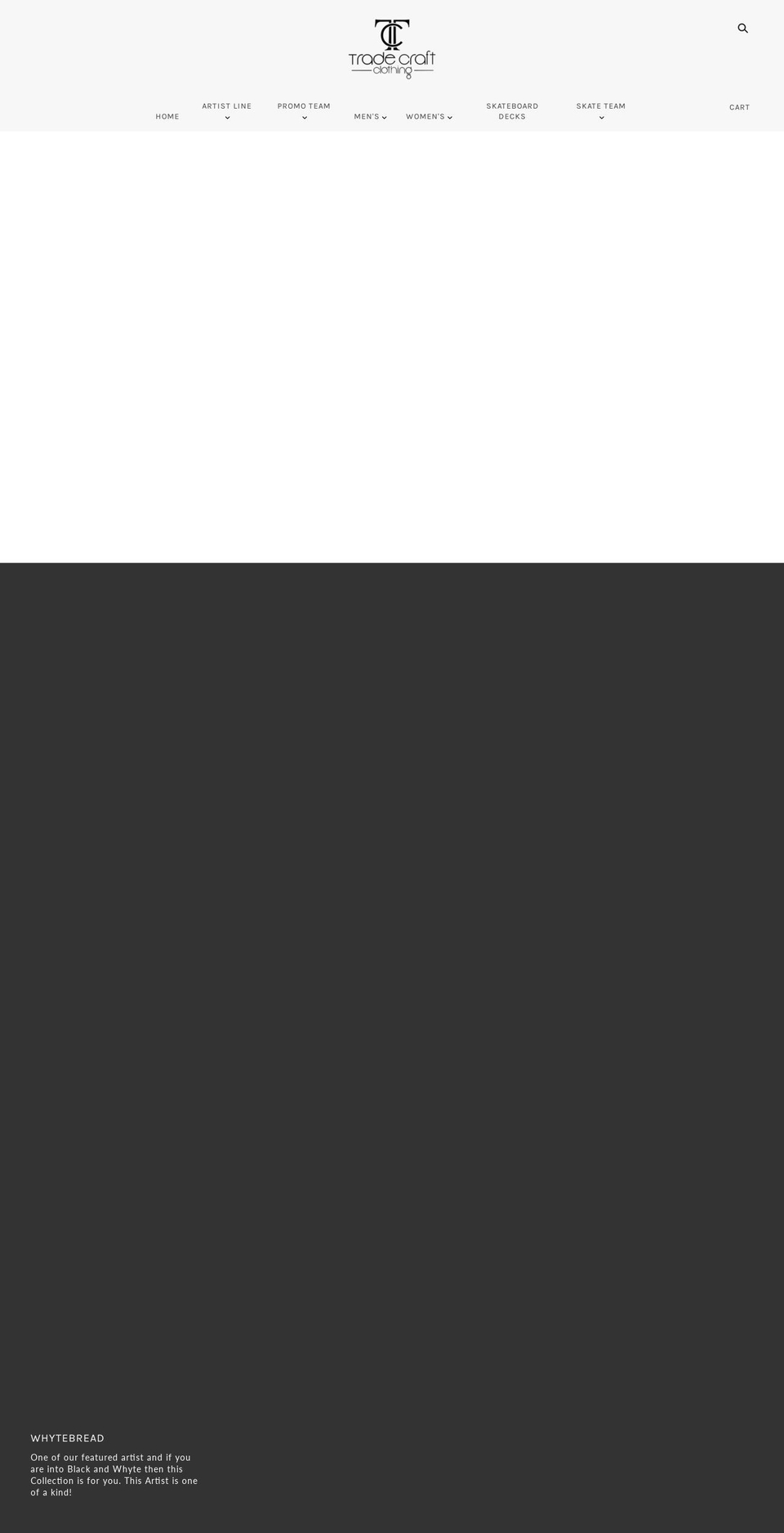 tradecraftcl.com — Shopify storefront screenshot