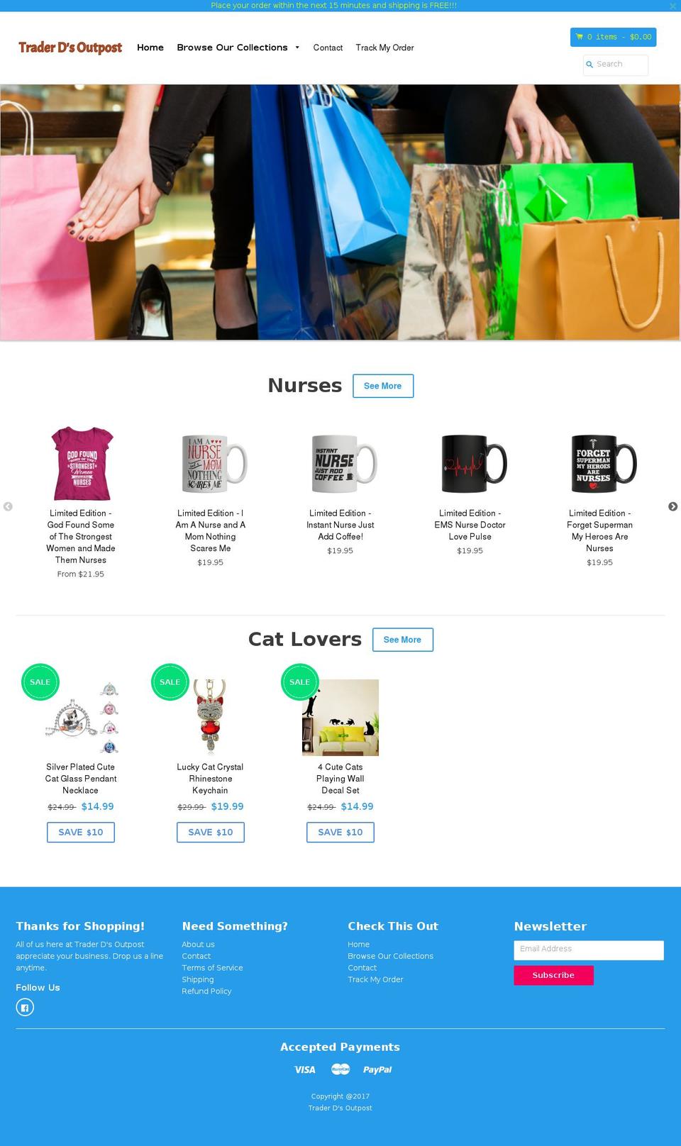 rs-sales-theme-2-1-master Shopify theme site example traderdsoutpost.com