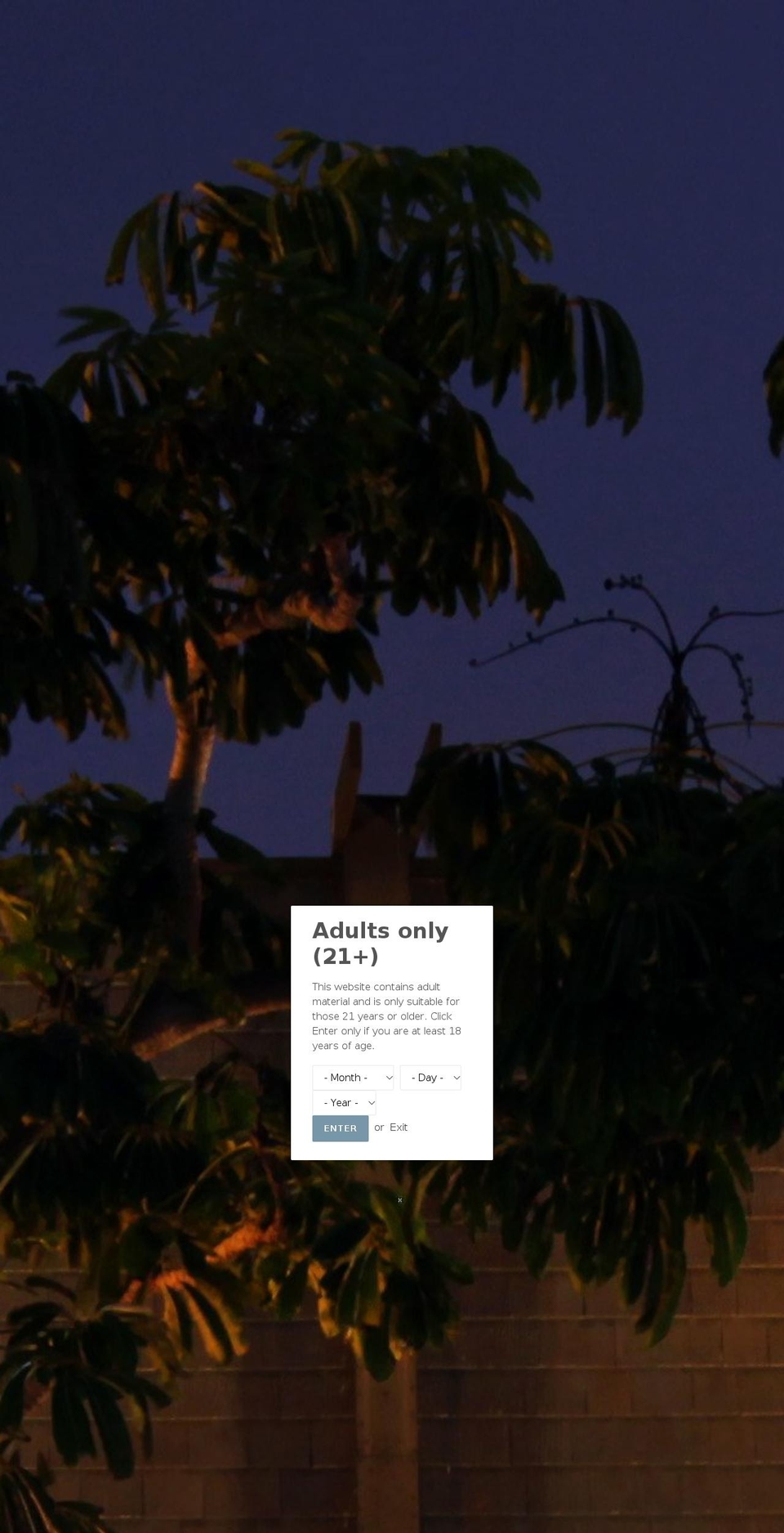 tradermortsliquor.com — Shopify storefront screenshot