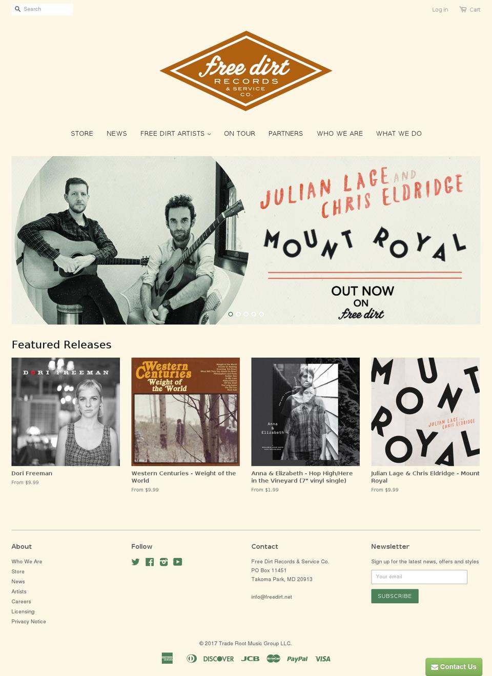 traderootmusic.com shopify website screenshot