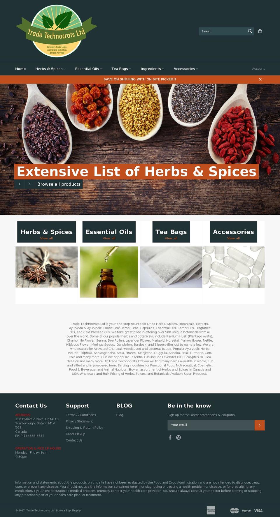 tradetechnocrats.com shopify website screenshot