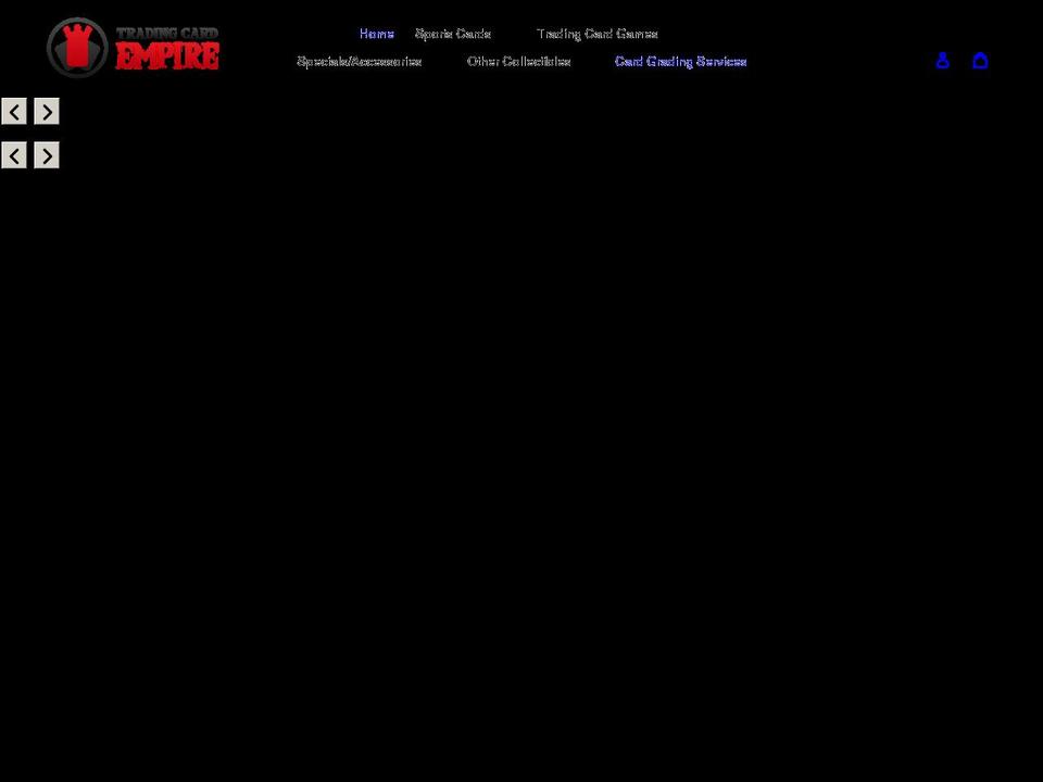 tradingcardempire.shop shopify website screenshot