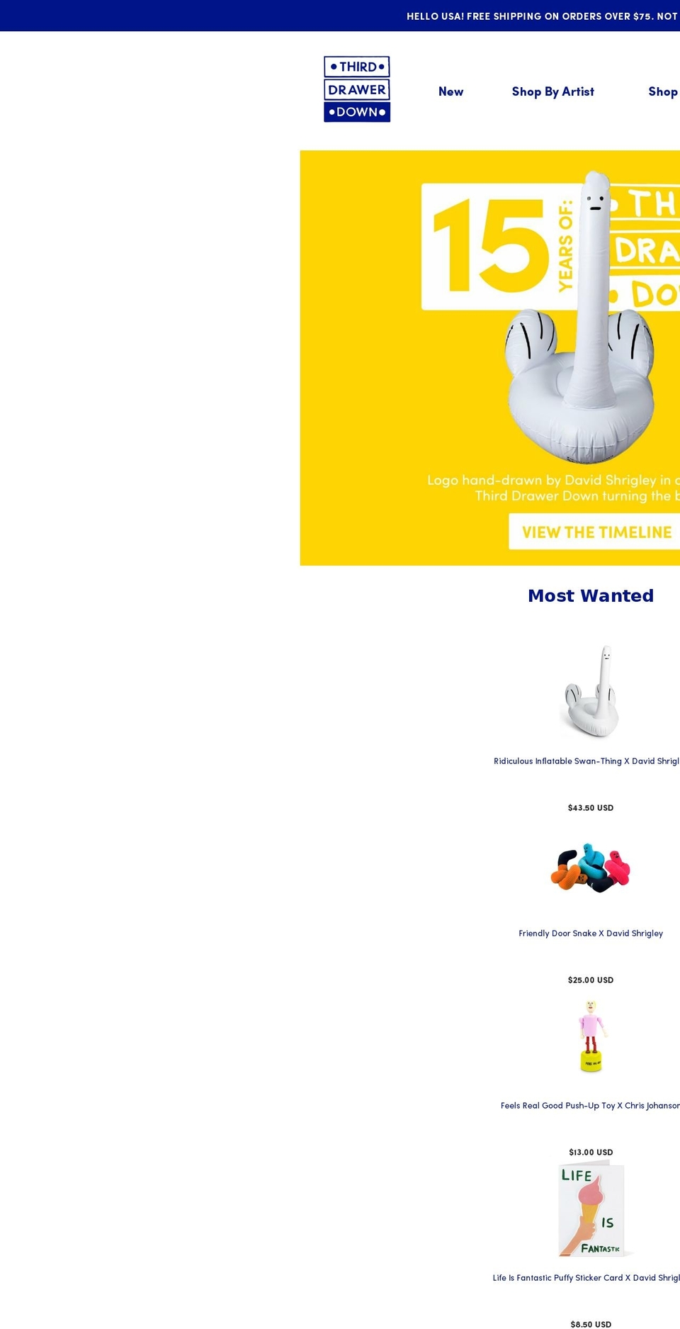 tradingmuseum.com — Shopify storefront screenshot