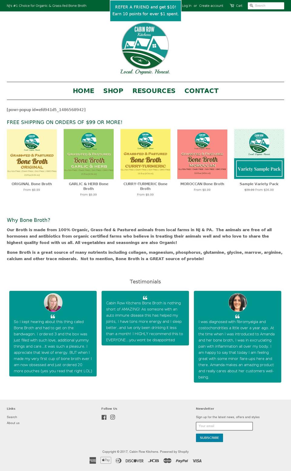 traditionalbroths.com shopify website screenshot