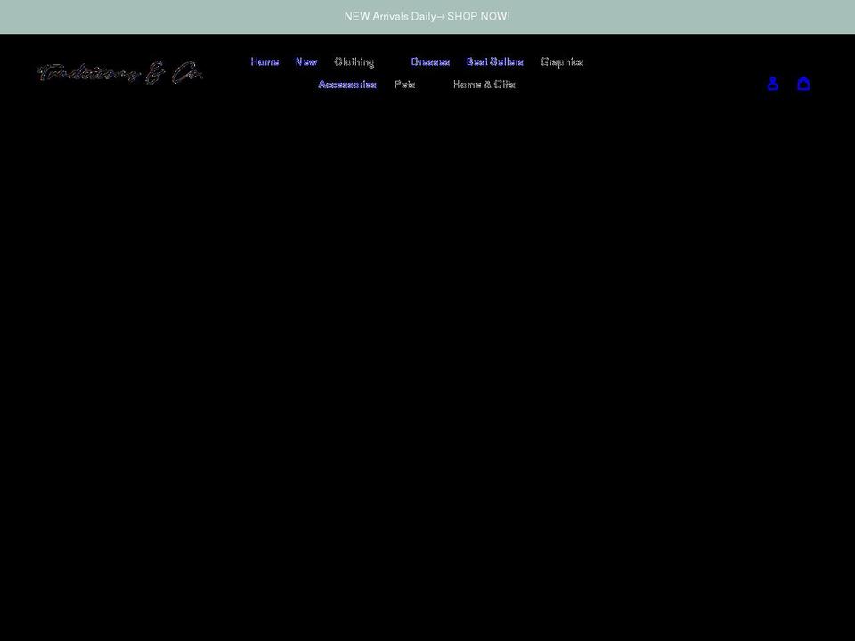 traditionsandcompany.com shopify website screenshot