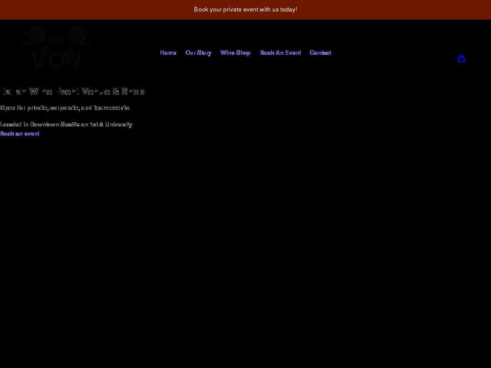 tradueleoni.com shopify website screenshot