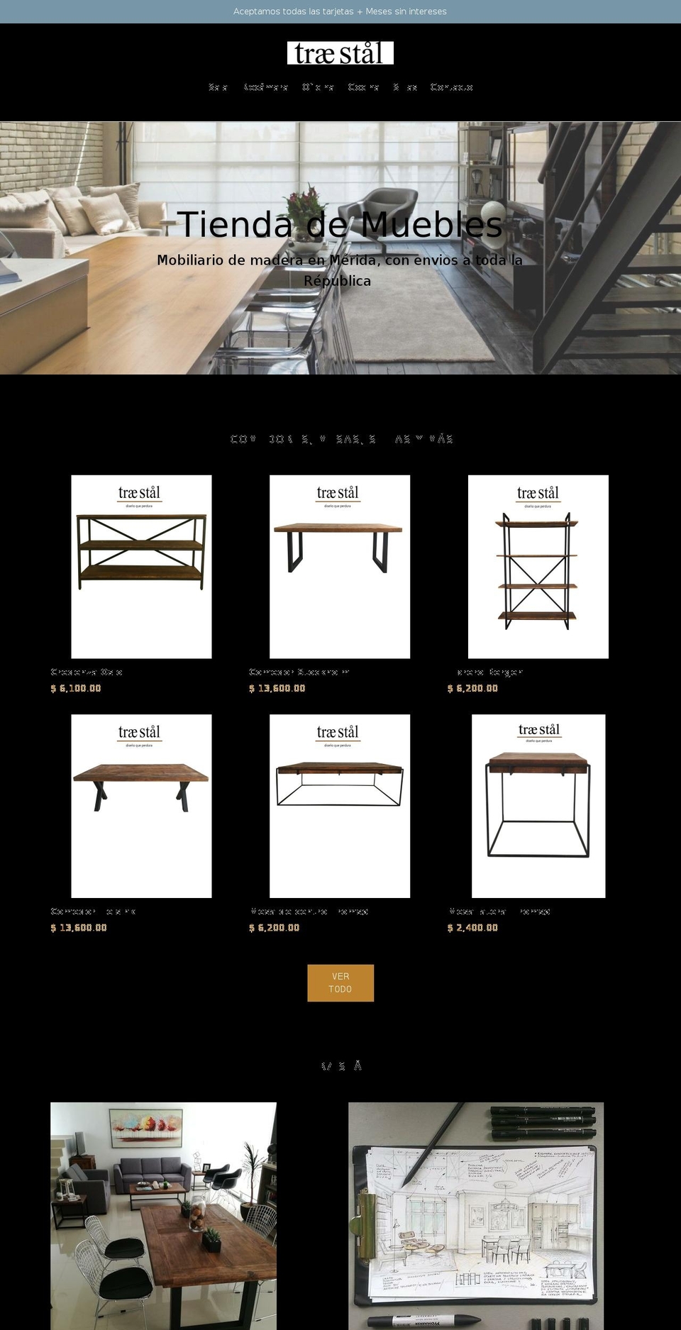 traestal.com — Shopify storefront screenshot