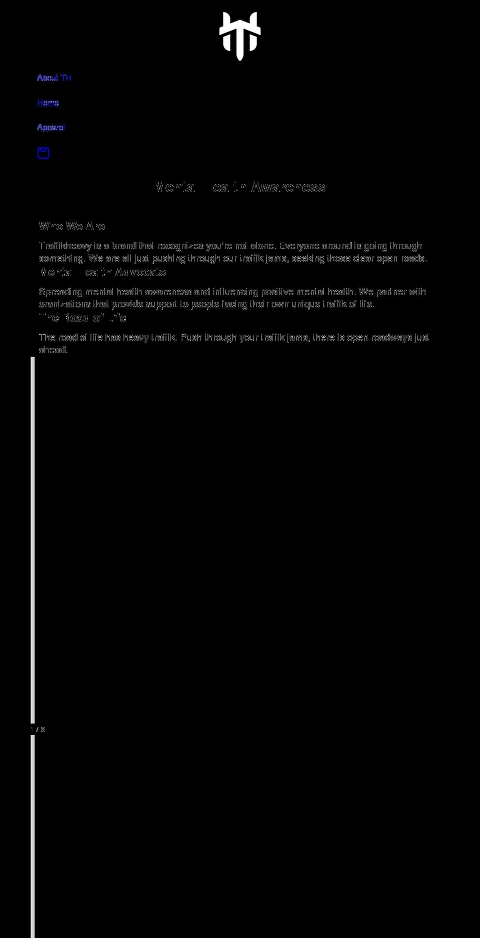 traffikheavy.com shopify website screenshot