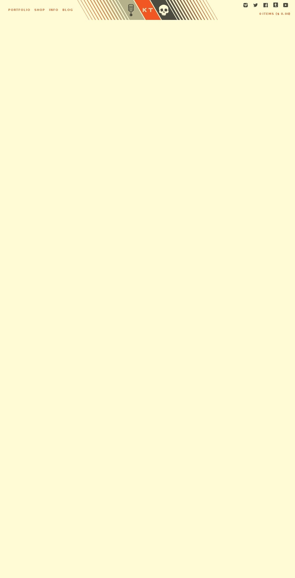Tragic Sunshine Shopify theme site example tragic-sunshine.myshopify.com