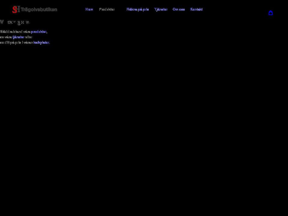 tragolvsbutiken.se shopify website screenshot
