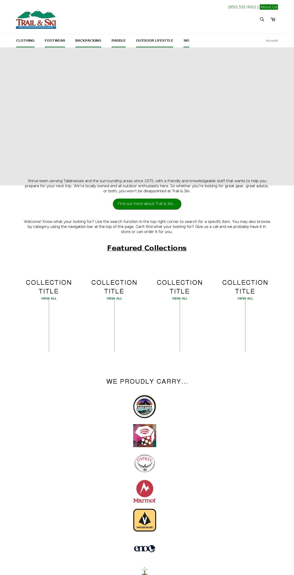 trailandski.com shopify website screenshot