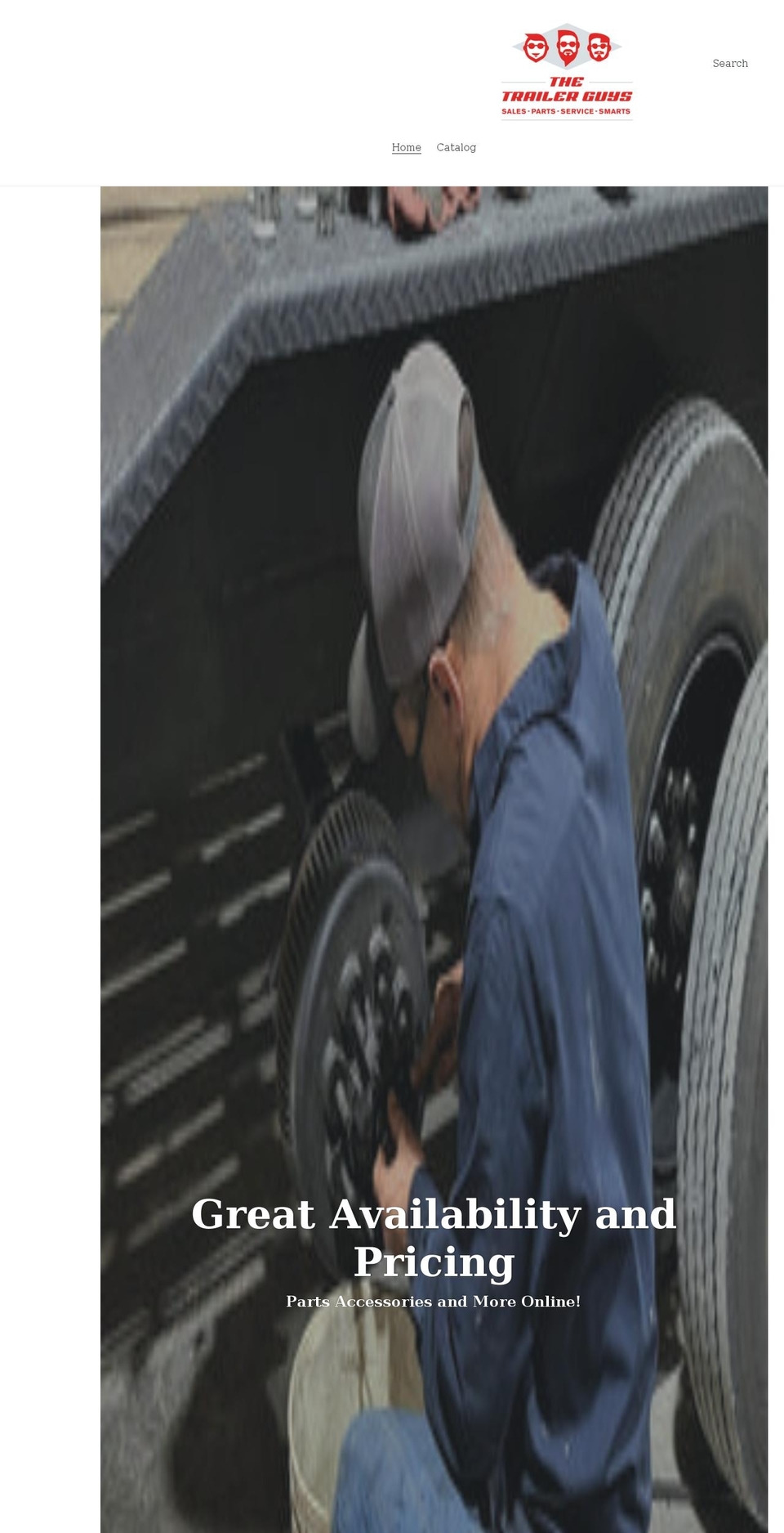 trailerparts247.com shopify website screenshot