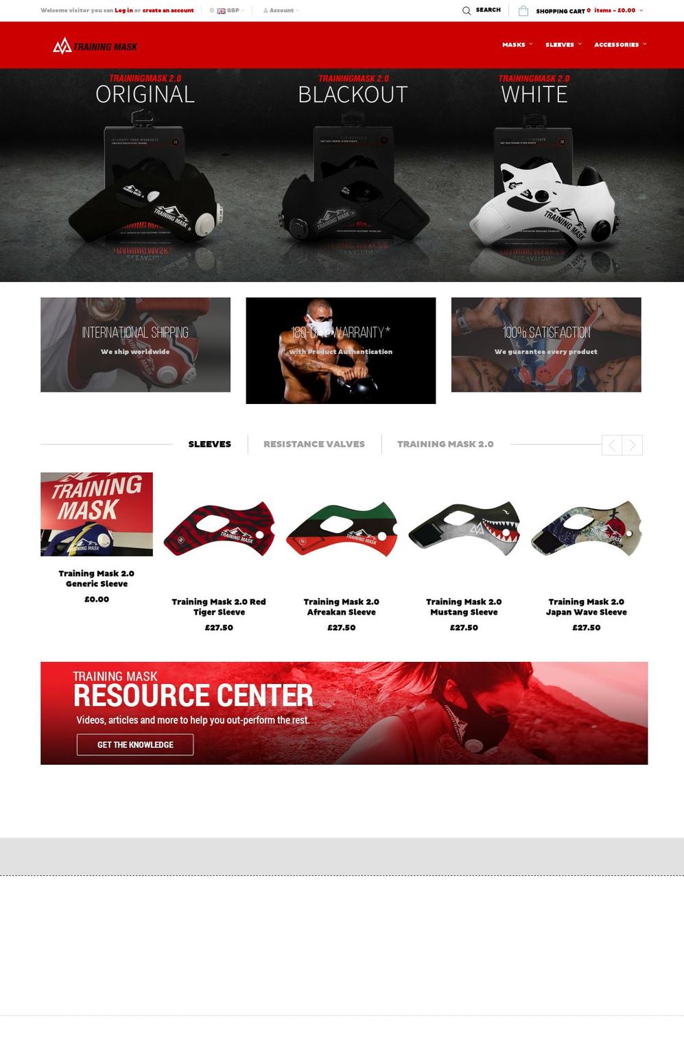 ap-gentshop-store Shopify theme site example trainingmaskuk.myshopify.com