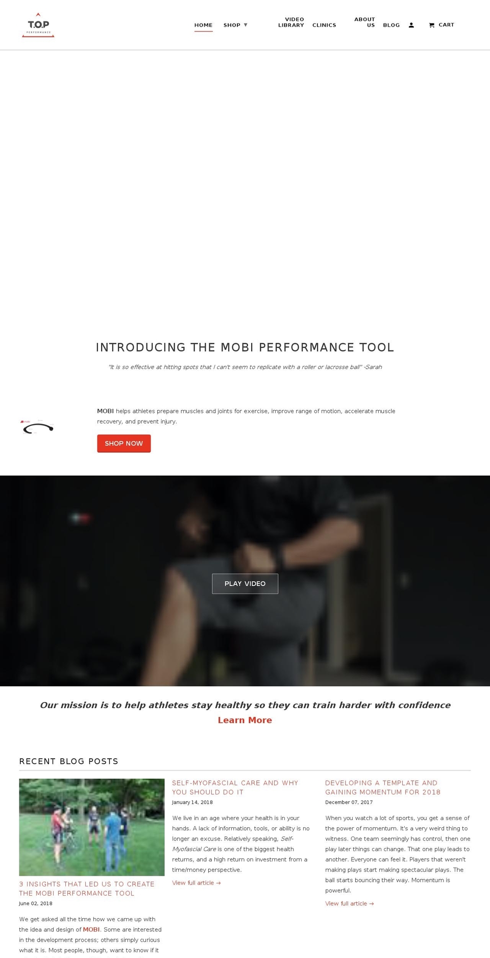 trainoutpainperformance.com shopify website screenshot