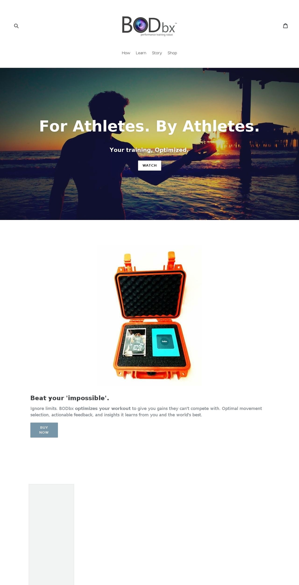 trainwitharobot.com — Shopify storefront screenshot