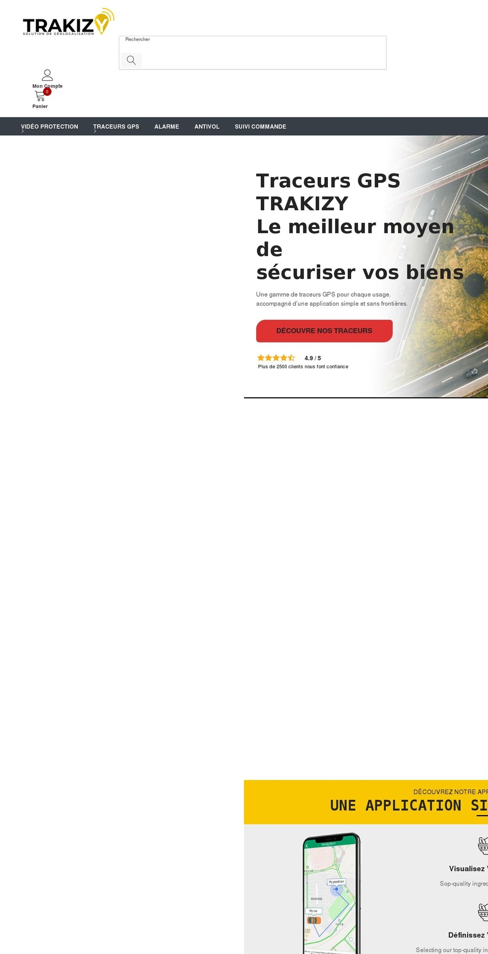 trakizi.com shopify website screenshot