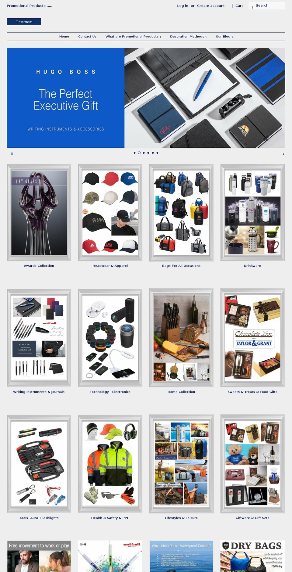 traman.ca shopify website screenshot