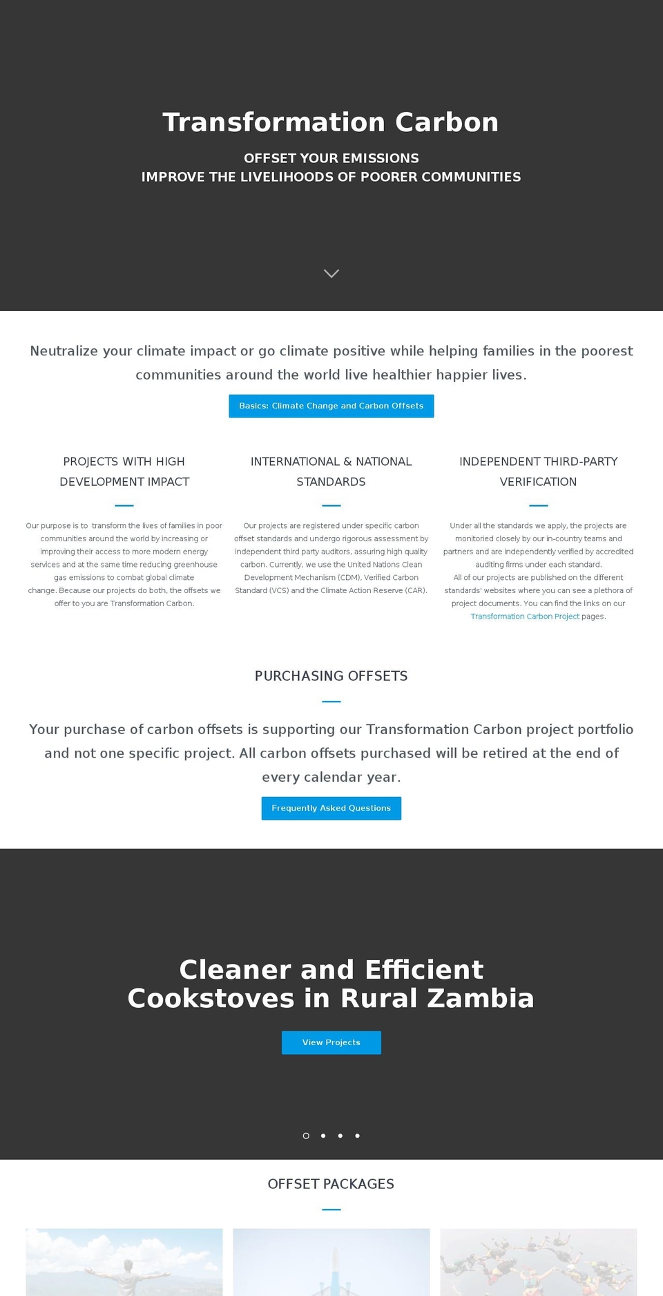 transformationcarbon.com — Shopify storefront screenshot