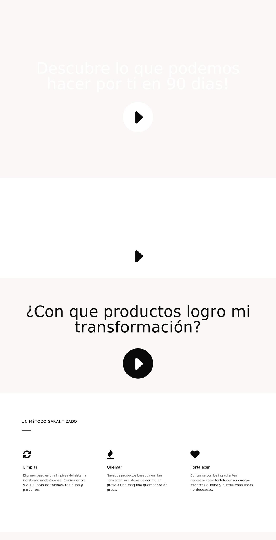 transformatusalud.com shopify website screenshot