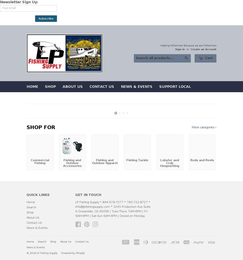 trapandsupply.com — Shopify storefront screenshot