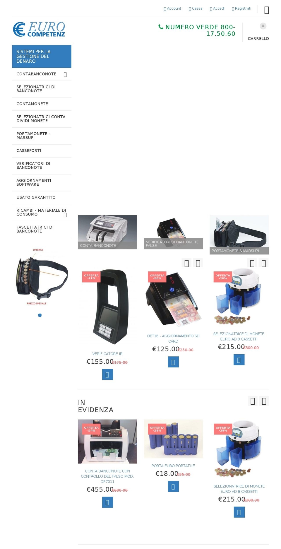 EUROCOMPETENZ Shopify theme site example trattamentodenaro.net