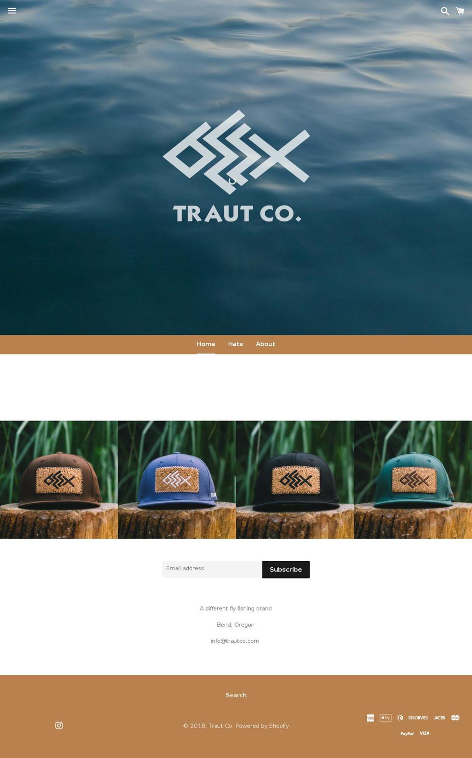 trautco.com — Shopify storefront screenshot