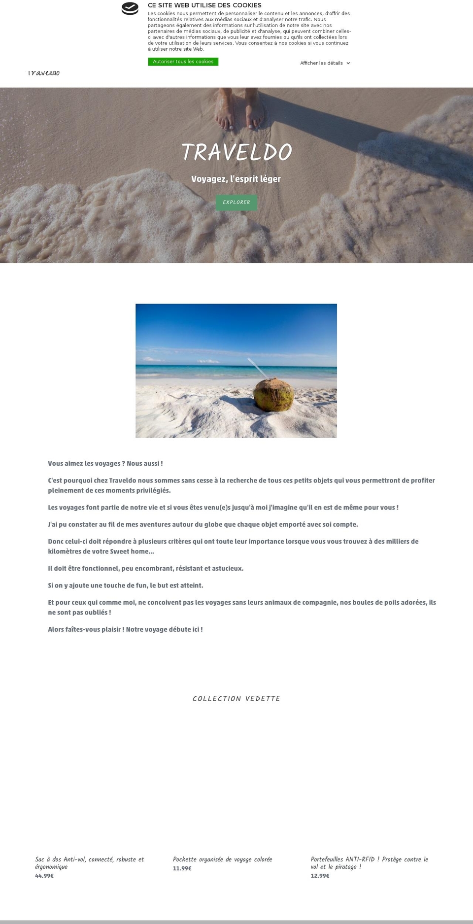 travel-do.com — Shopify storefront screenshot