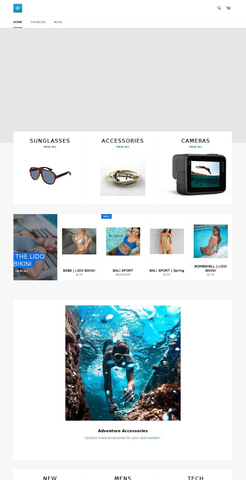 travelcolada.com — Shopify storefront screenshot