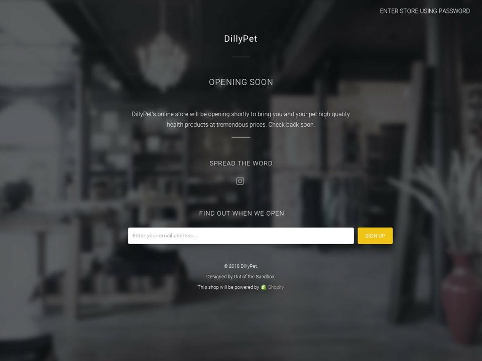 traveldilly.com — Shopify storefront screenshot