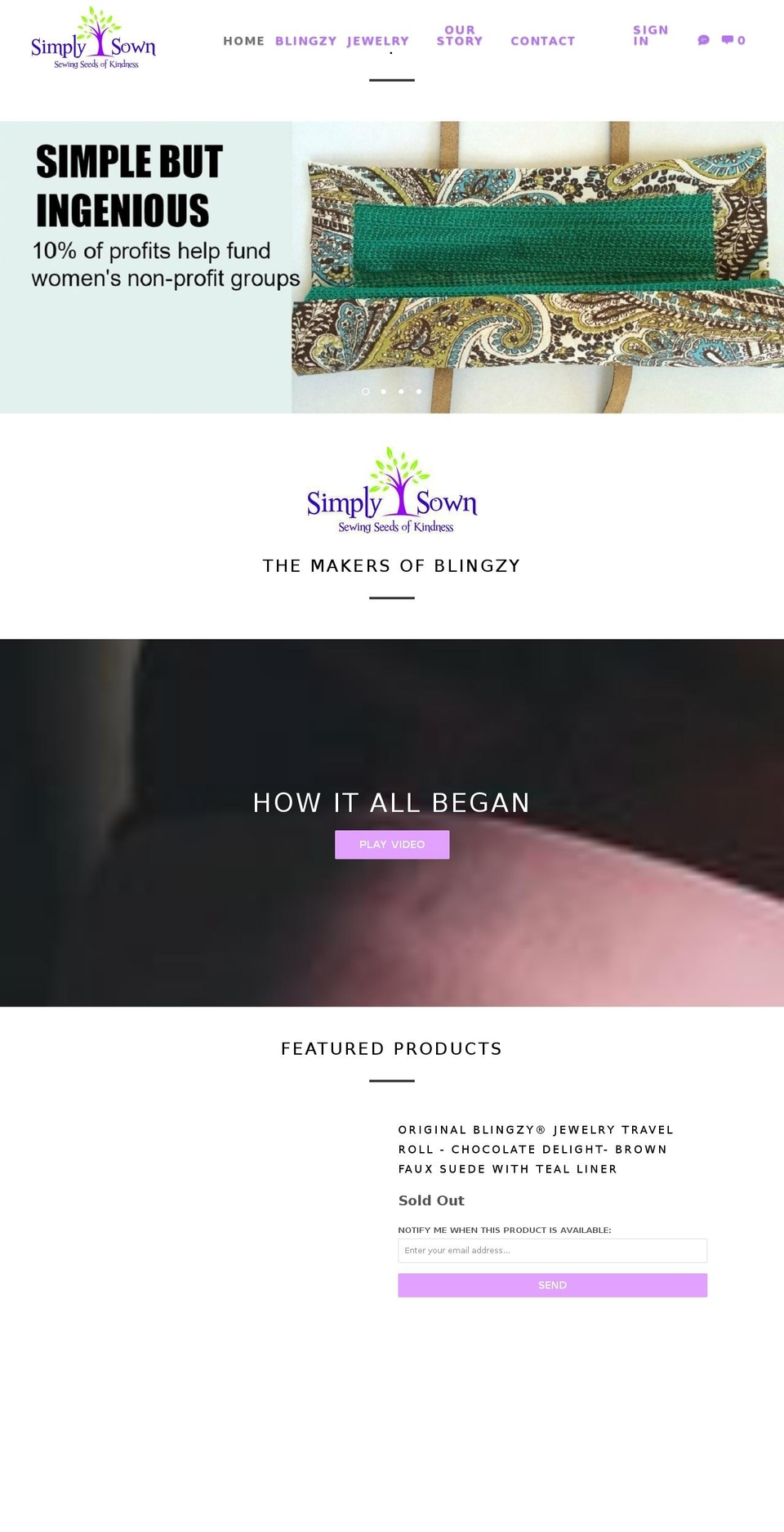 traveljewelryroll.com — Shopify storefront screenshot