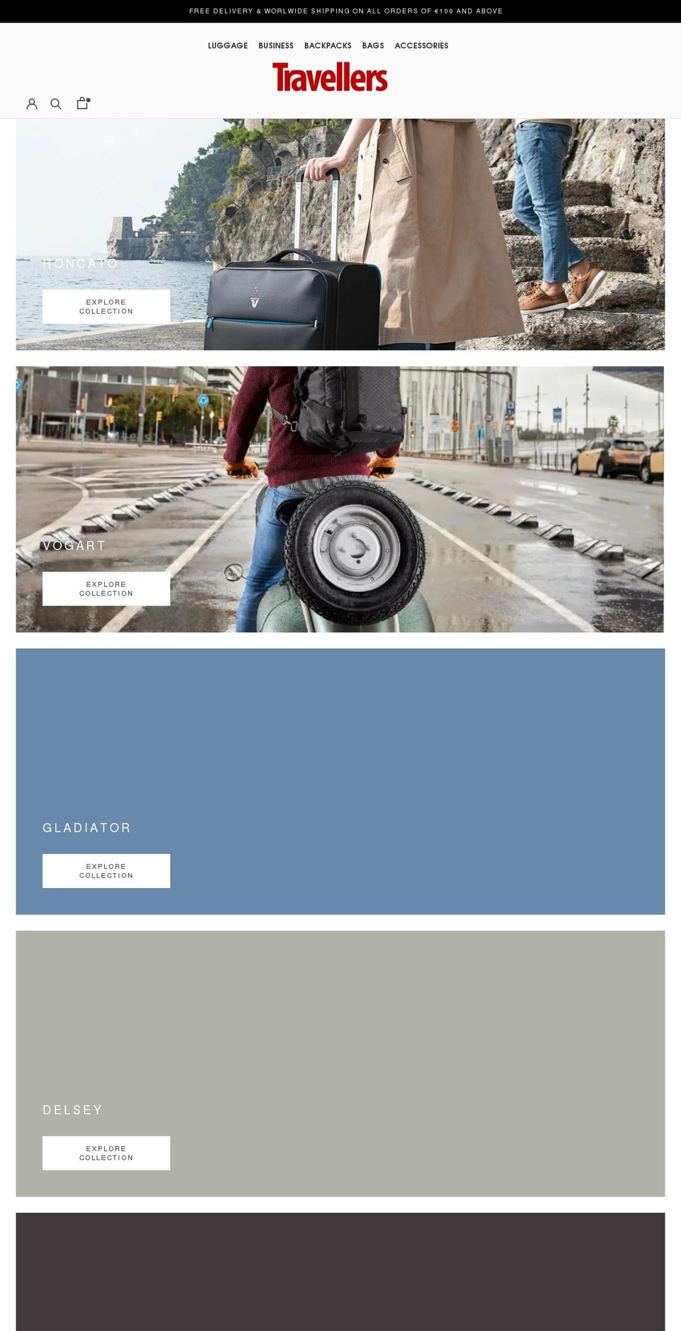 travellers1948.com — Shopify storefront screenshot